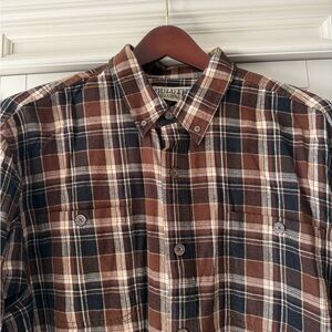 Duluth Trading Co Men's Multi-Color Plaid Flannel